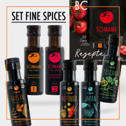 Set Fine Spices contains TOMAMI #1 + #2 + Bayern + Hot India + Japan + Toscana