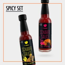 TOMAMI Spicy Set contains TOMAMI CHILI+INGWER + CHILI+MANGO